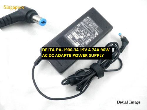 *Brand NEW* DELTA PA-1900-34 19V 4.74A 90W AC DC ADAPTE POWER SUPPLY *Brand NEW* DELTA PA-1900-34 19V 4.74A 90W AC DC ADAPTE POWER SUPPLY